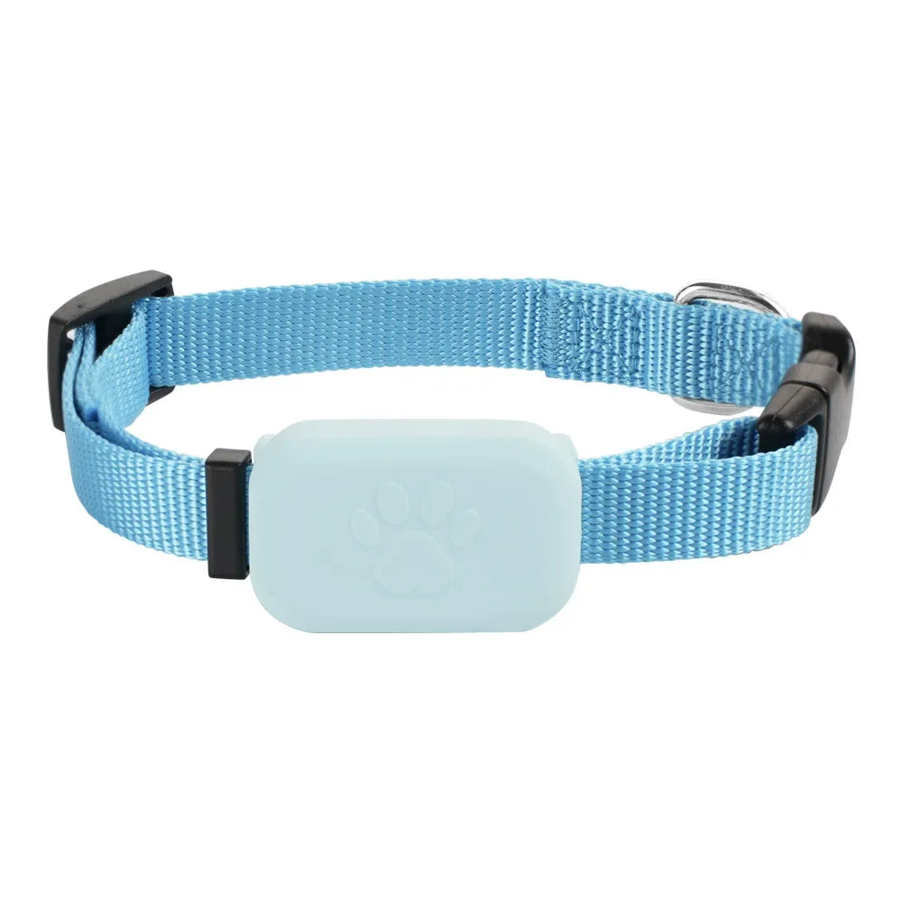Pet Dog Bluetooth GPS Tracker Mini Tracking Movement Alert Collars Anti Lost Tracker for Cats and Puppies Remote Global Locator