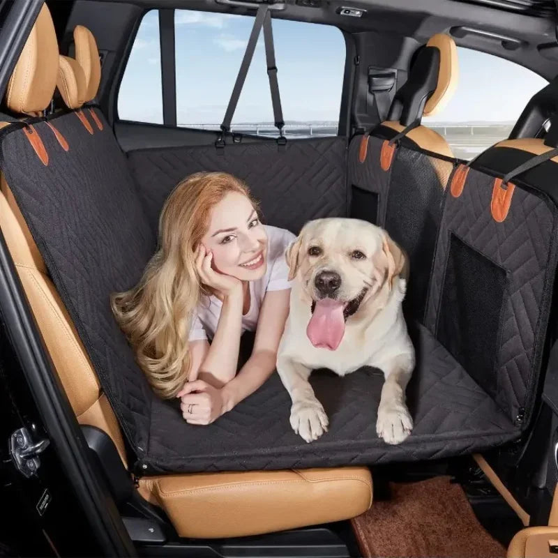 Pet hollow board extended dog car seat cover waterproof and dirt resistant, suitable for car dog beds and summer travel
