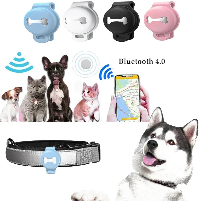 Dog GPS Tracker Smart Locator Dog Brand Pet Detection Wearable Tracker Bluetooth for Cat Dog Bird Anti-lost Record Tracking Tool