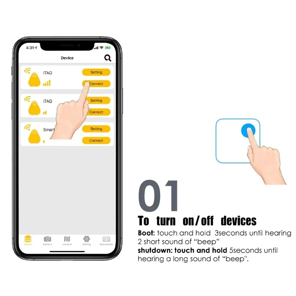 Dog GPS Tracker Smart Locator Dog Brand Pet Detection Wearable Tracker Bluetooth for Cat Dog Bird Anti-lost Record Tracking Tool