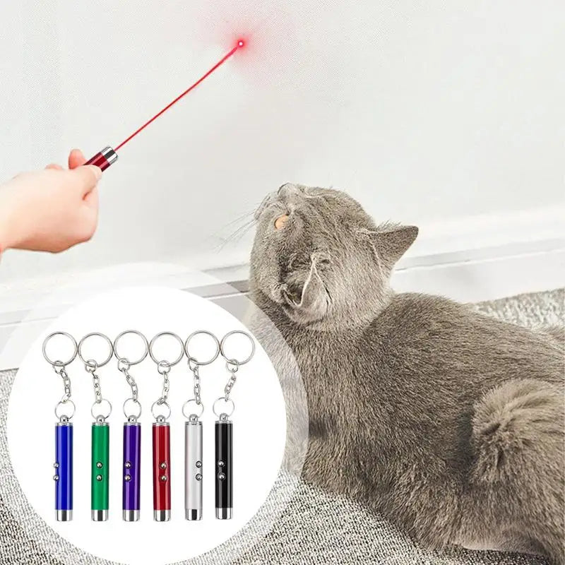 Laser Pointer For Cats Interactive Cat Laser Toy Pet Enrichment Toys For Indoor Cat To Play And Exercise