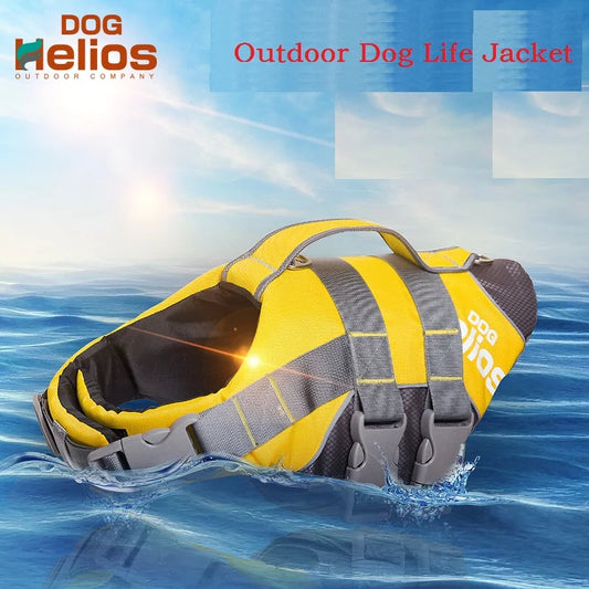 JANPET Dog Life Jacket Summer Safety Clothes Dog Life Vest Swimming Clothes Swimwear Pet Coat Jacket